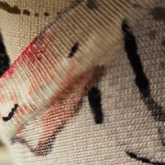 White House / Black Market Floral Long Sleeve Blouse - Picture 3 of 11